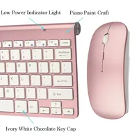 2.4Ghz Ultra-Thin Wireless Keyboard And Mouse Combo With USB Receiver Mouse Keyboard Set For Apple PC WindowsXP/7/8/10 - Image 5