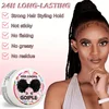 GOIPLE Edge Control Wax Set Edge  Gel for Long Lasting Hold All Baby Hairs Pomade for Tame Flyaways Hair Elastic Band Comb 4pcs 4