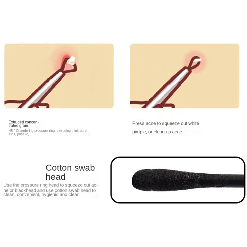 Disposable Ear Cleaner Individually Packaged Cotton Swab Ear Cleaner Squeeze Blackheads  Acne Clean Earwax Earpick Health Care 5