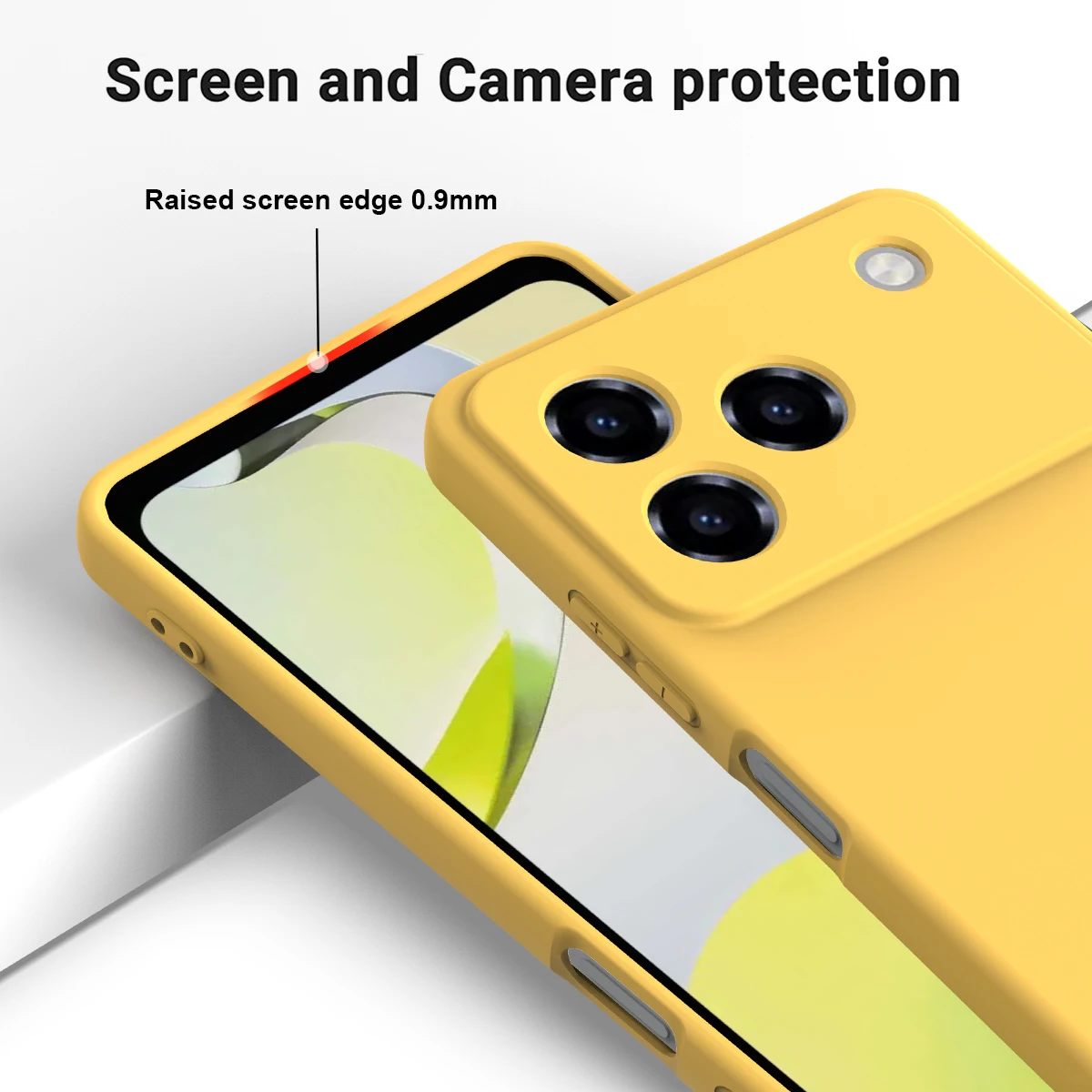 Silicone Ultra-Thin Anti-Fall Shockproof Case with Lanyard