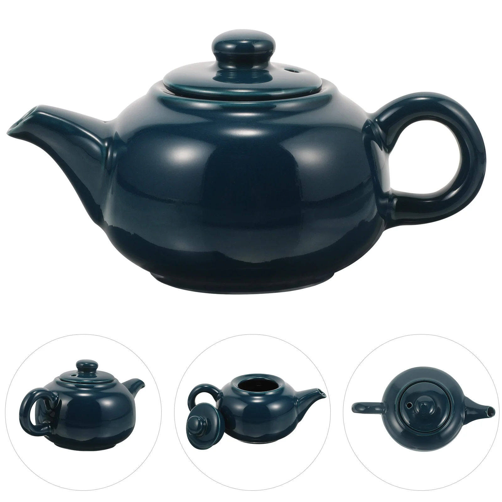 

Chinese Style Ceramic Tea Set Teacup Loose Brewing Pot Ceramics Porcelain Teapot