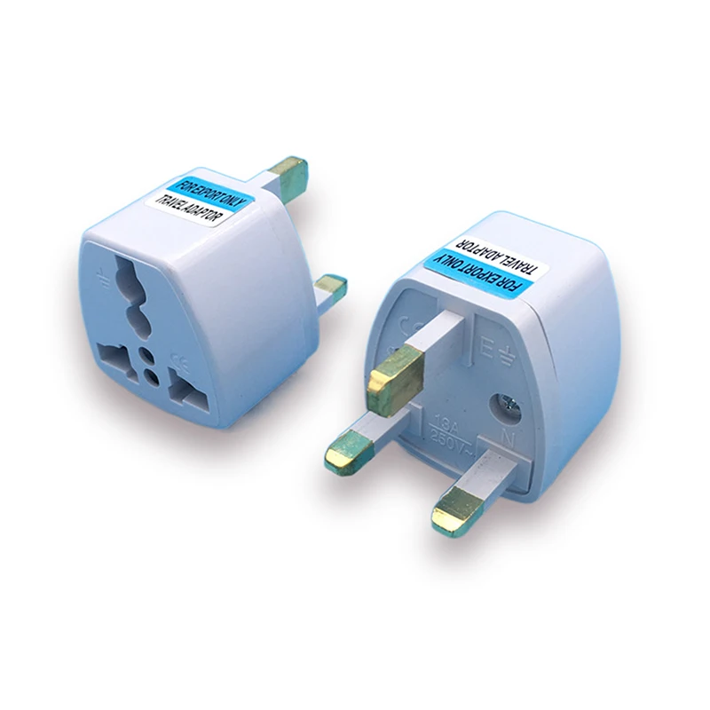 Plug Adapter UK Plug 10A 250V Hong Kong Travel Power Socket Converter British Standard English Singapore Malaysia Macau