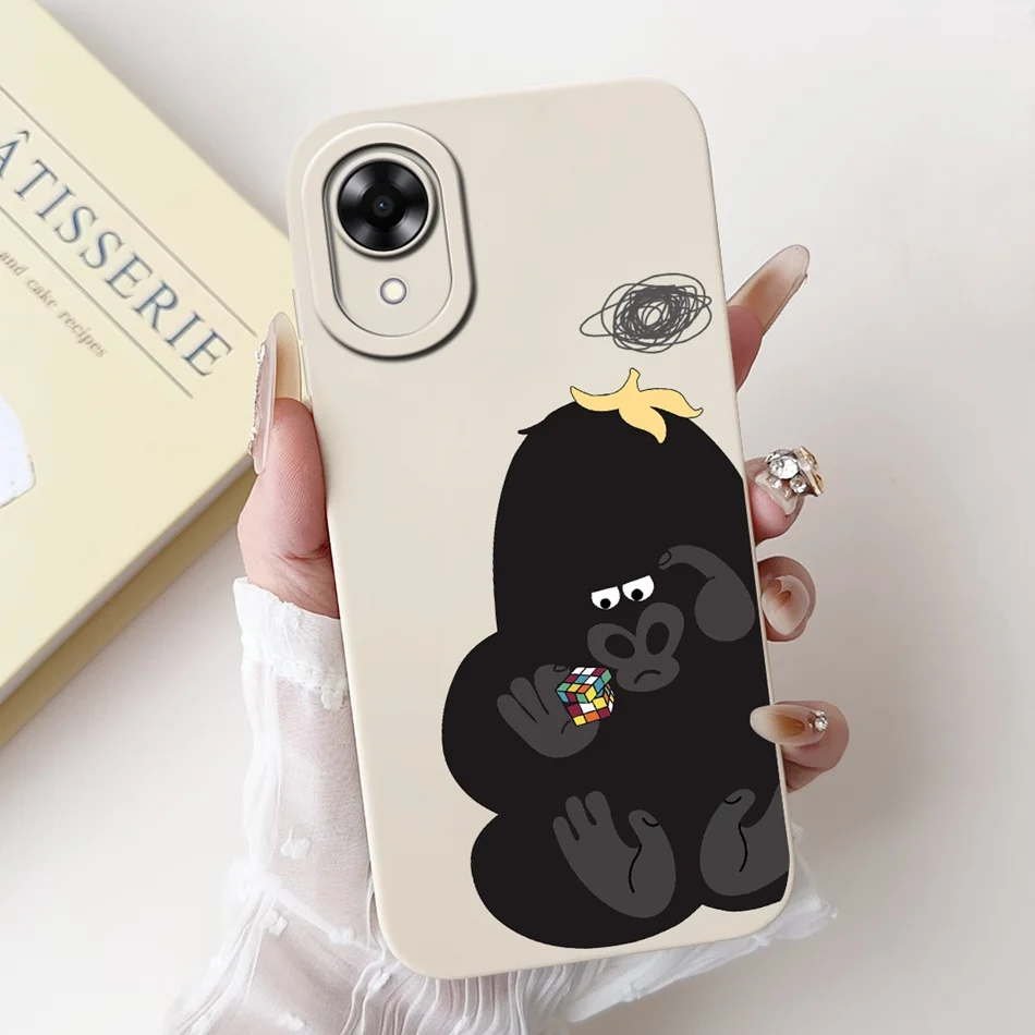2024 New Cute Cartoon Pattern Soft Silicone Protective Phone Case