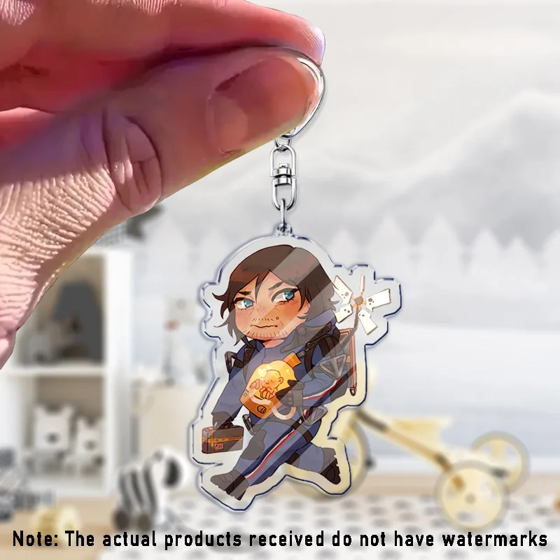Death Stranding Keychain Accessories Bag Charms Game Keychains