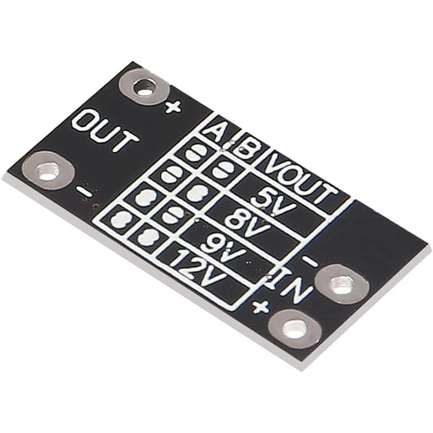 10Pcs nouveau multi-fonction mini module de boost step up board 5v / 8v /  9v / 12v 1.5a led indicateur diy module de tension électronique