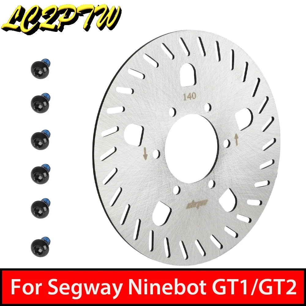

Тормозной диск 140 мм для электроскутера с 6 отверстиями для Segway Ninebot GT1/GT2, сверхмощные дисковые тормозные диски для электроскутера, детали
