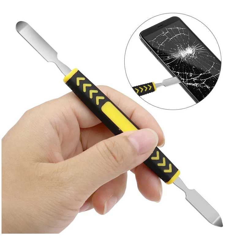 ESD Anti-Static Stainless Steel Tweezers Precision Set 10pcs Mobile screen separation pry knife For Electronic Phone Repair Tool