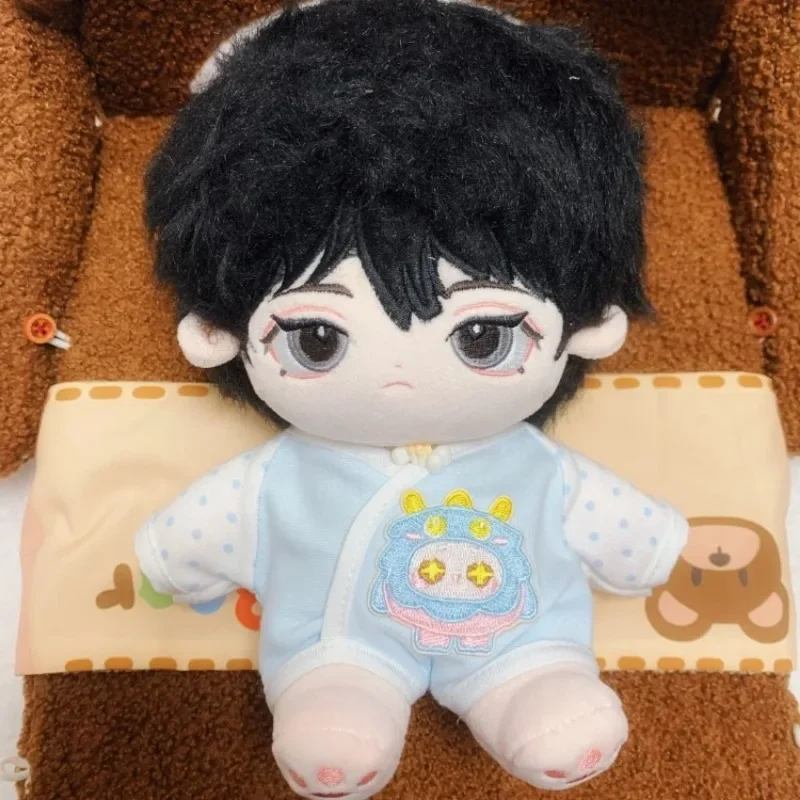 Doll changing into 20cm cotton doll clothes, cute and attribute free crouching clothes 6