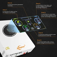 jsdsolar Onduleur Solaire Hybride Parallèle 11kW MPPT 12kW 6.5kW 48V, Système de Stockage d'Énergie à Onde Sinusoïdale Pure, Chargeur Solaire MPPT 160A 135A 120A, Pack PV 500VDC Hors Réseau, Compatible Wi-Fi, LiFePo4, Fonctionne Sans Batterie, RS485 RS232 CAN, Contact Sec 2
