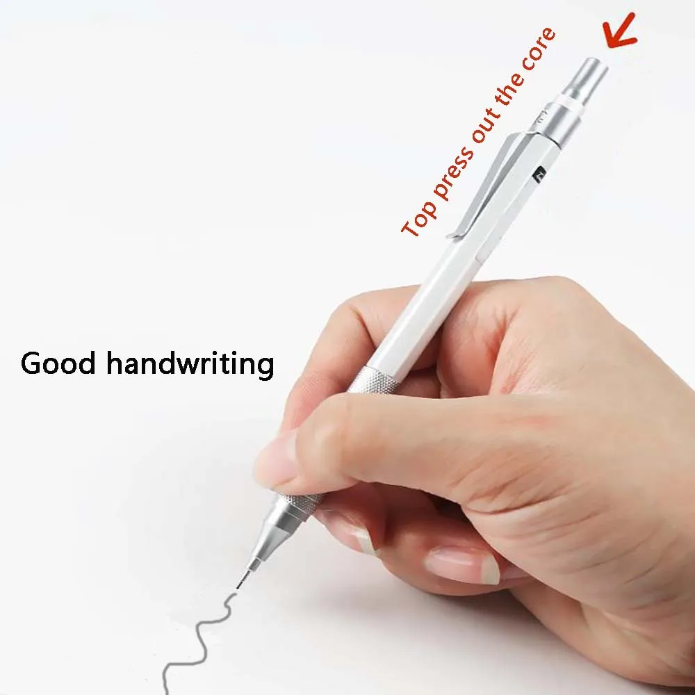 Mechanical Pencils 1PC 0.5mm Low Center of Gravity Design Writing Smooth Suitable for Drawing Sketching