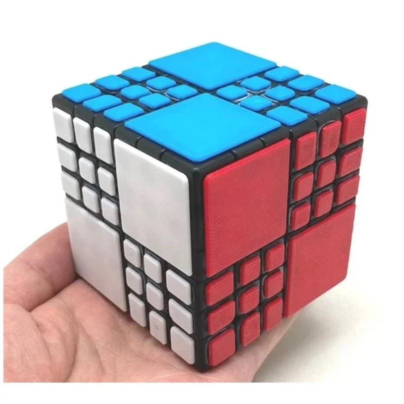 New 6x6 Cube Calvin's Puzzle Master 6x6x6 AI Bandage Cube White Body Magic Cube Children's Educational Toy Games and Puzzles