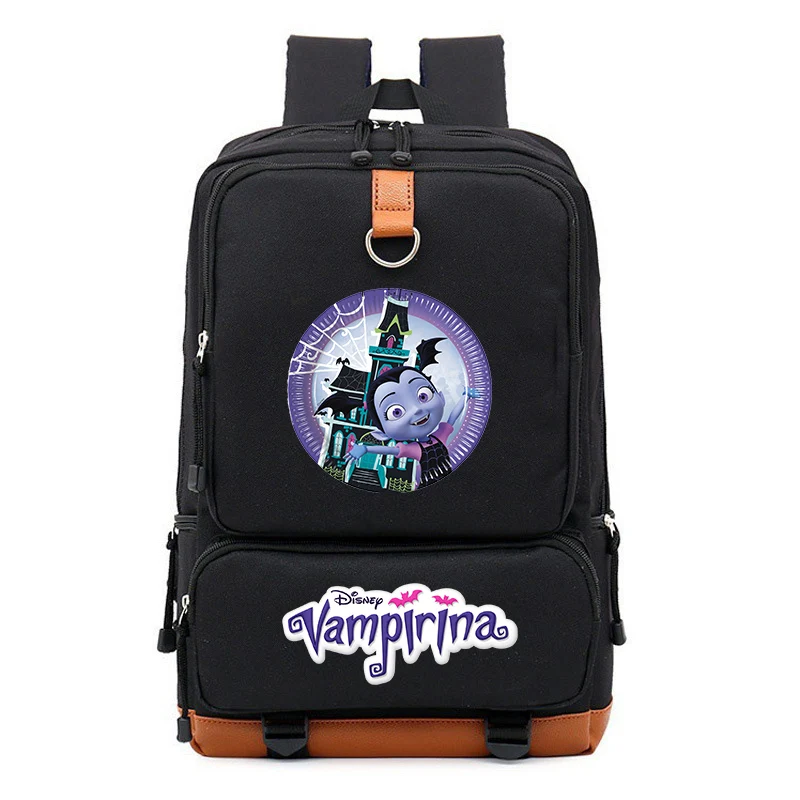 Disney Vampirina Zaini Per Ragazzi Ragazze Borse Da Scuola Zaino Adolescenti Bambini Zaino Da Viaggio Quotidiano Mochila
