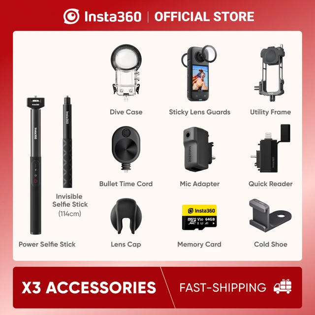 Insta360 One X2 Bullet Time Cord  Insta360 One X Accessories Mount - One X2  - Aliexpress