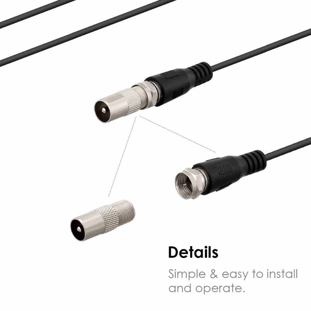 

Thin HD Digital 1080P FlatAmplifier Antenna DVB-T2 Multifunction Mini TV Receiver
