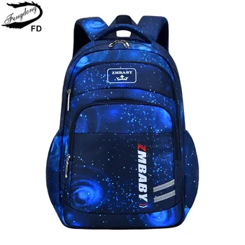 Space Star Waterproof School Backpack for Boys Elementary Large Capacity School Bags Teenage Book Bag Student Travel Backpack 1