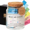 Bible Verse Glass Jar Ornament Mindfulness Gratitude Inspirational Bible Quotes Scrip Container Emotional Support Prayer Gift 1