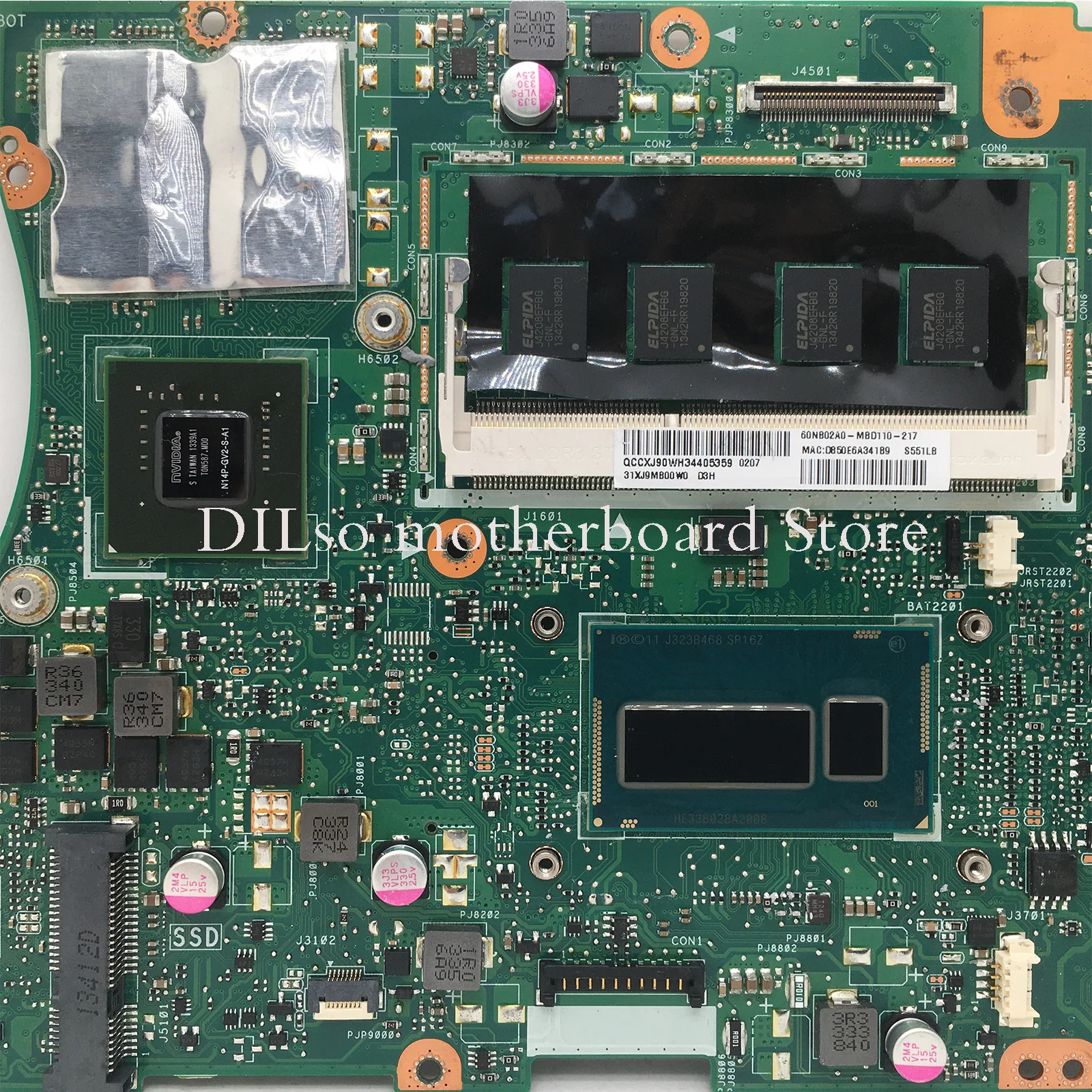 Ssd Asus K551l Ram Upgrade Asus Laptop K551LN Memory RAM Upgrades