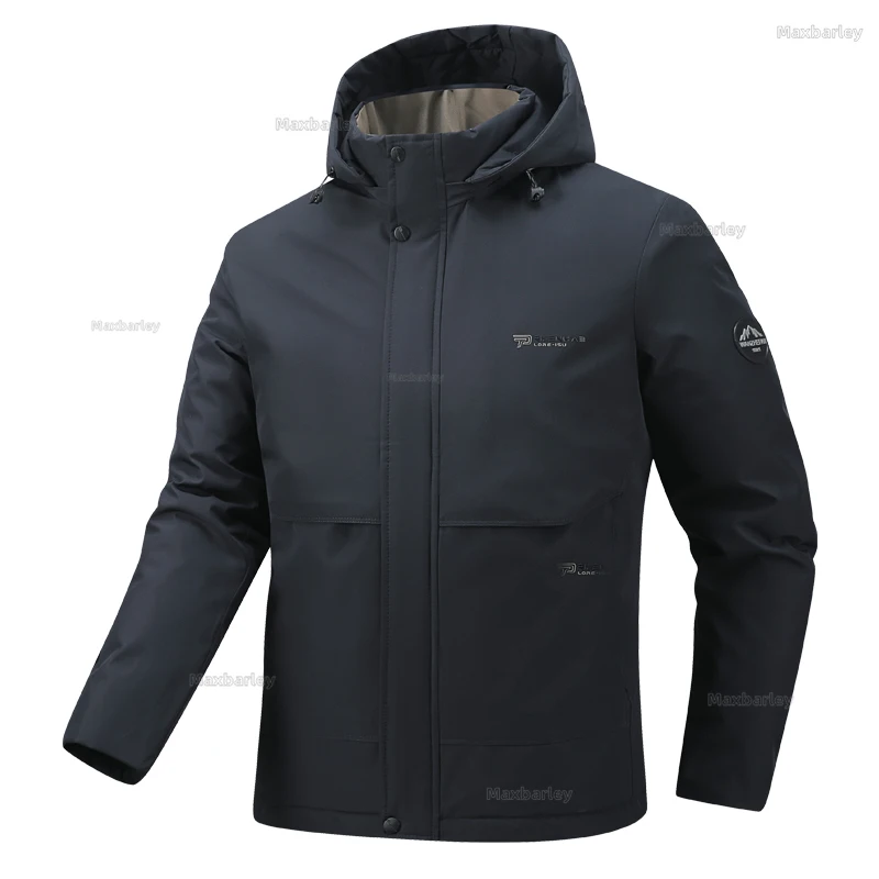 USB Smart Heating Jacket Men Winter Extreme Cold Ski Heated Cotton Jacket USB Constant Body Thermal Graphene Fleece Thermal Coat