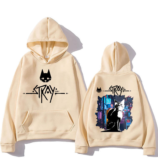 STRAY GAME THEMED HOODIE (7 VARIAN)