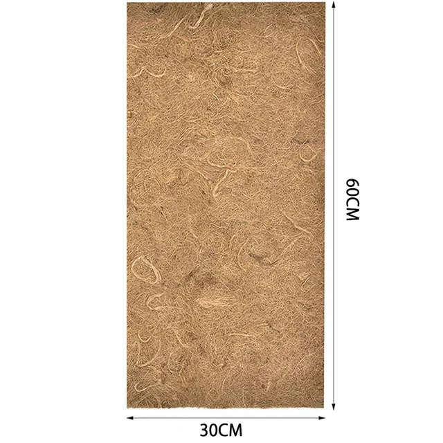 30X60 Cm Komposzt Szőnyegek Barkács Kézműves Mezőgazdasági Kerti Tenyésztési Hibaszekrény Gyomirtó Jute Ruhák Vetőmag Háló Tartozékok - Image 4