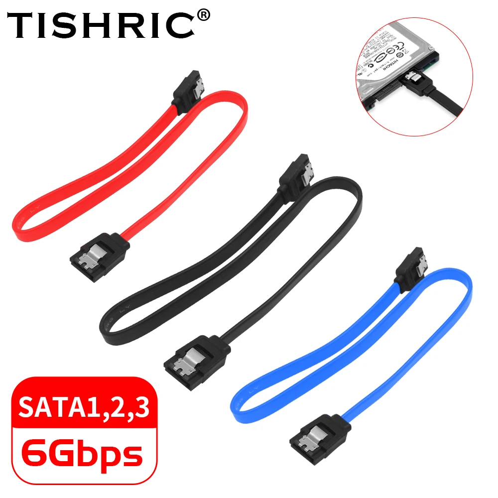Tishric Sata 3.0 Iii Harde Schijf Data Kabel Hdd Ssd Cord Line 7Pin