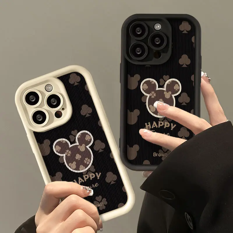 Custodia Per Telefono Disney Mickey Trendy Per Iphone15 14 12 11 13Pro Max Plus Mini X Xs Max Xr7 Plus Custodia Morbida Antiurto Sky Eye Ladder