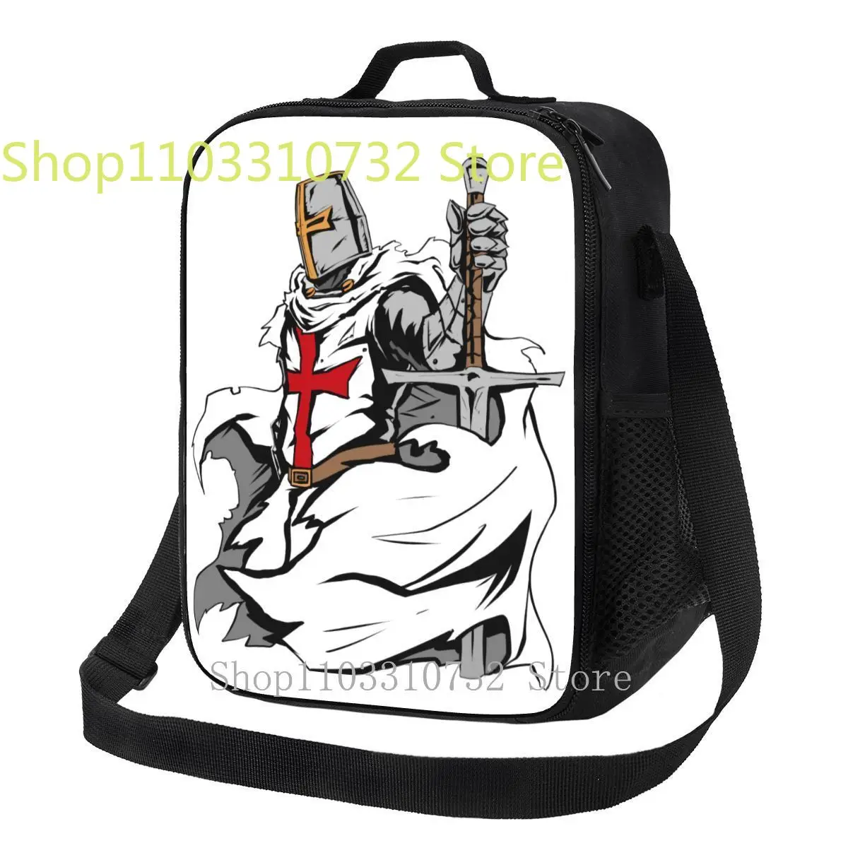

Knight Templar Sword Crusader многофункциональные Ланч-боксы для многофункционального теплового кулера с изоляцией для еды, детская школьная сумка для ланча
