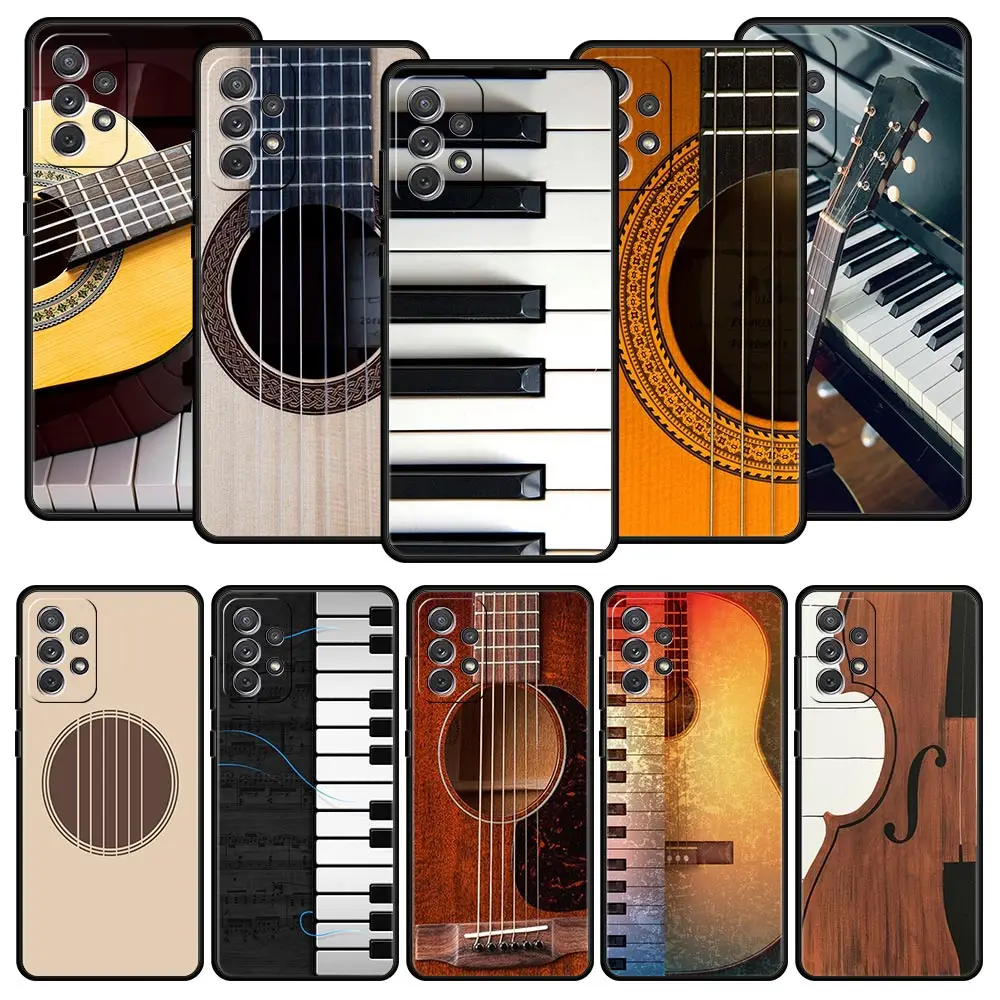 Music Instrument Guitar Piano Design Phone Case