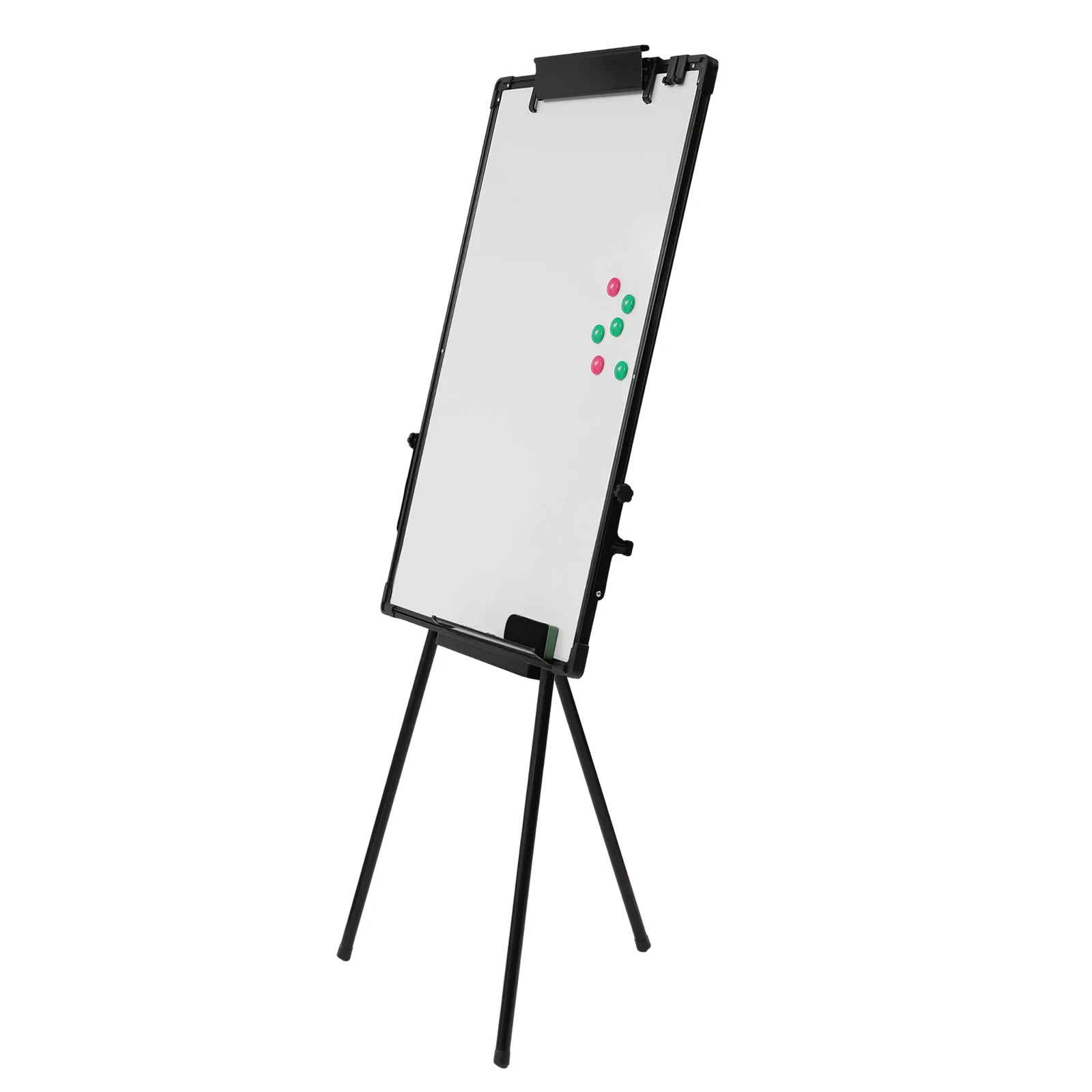 Whiteboard Stand Flip Chart Tripod Whiteboard 91 x 61 cm Height Adjustable Tripod Magnetic Whiteboard Dry Wipe