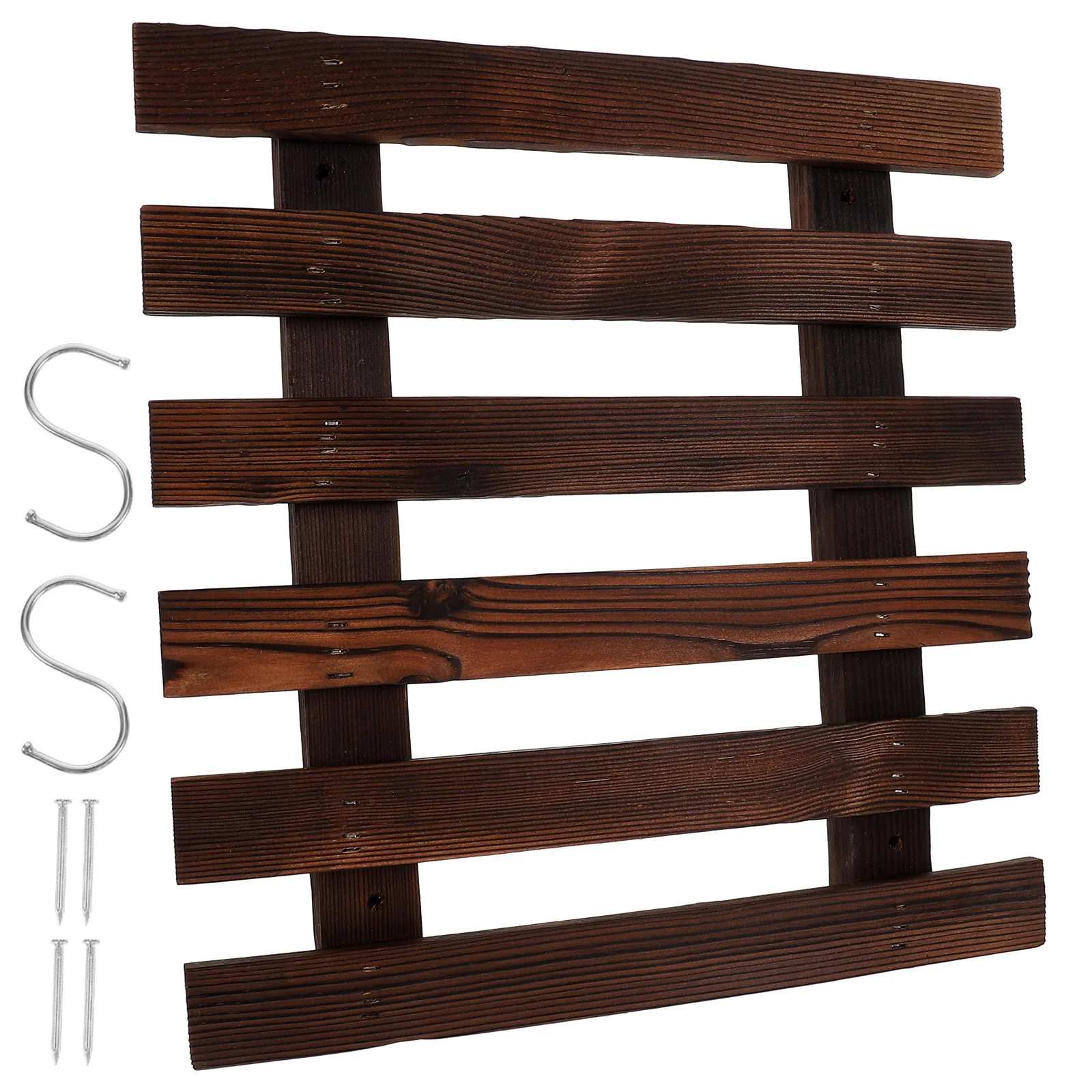 

Wooden Wall Planter Wall Hanging Planters Indoor Plants Ladder Wall Mount Flower Pots Stand Air Plant Holders Outdoor Vertical