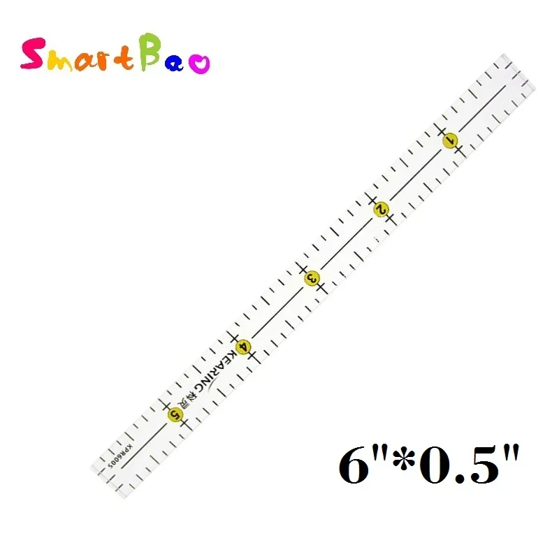 Acrylic Sewing Ruler Multifunctional Patchwork Inch Ruler KPR6005 DIY ...