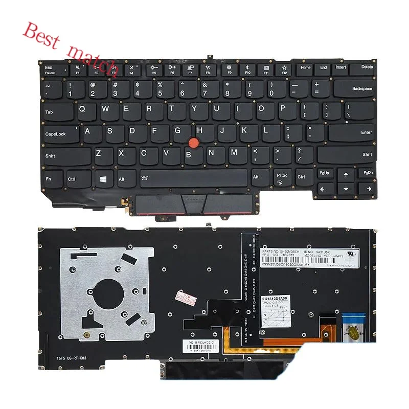 

Новая клавиатура с подсветкой для lenovo thinkpad X1 Carbon 6th 2011