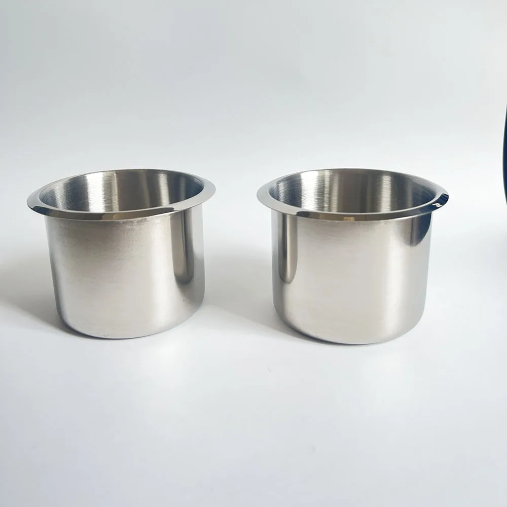 68mm 스테인레스 스틸 해양 보트 RV 컵 물 음료 병 홀더 녹슬지 않는 범용 수정 컵 홀더