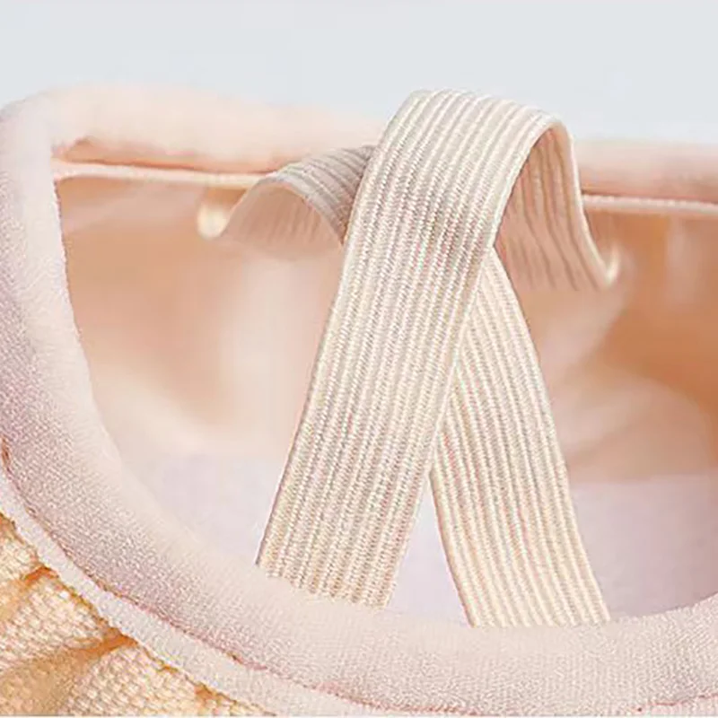 USHINE Women Ballet Shoes Canvas Girls Dance Slippers Split Sole Gymnastics Yoga Dancing Shoes Children Adult Ballerina dance shoes