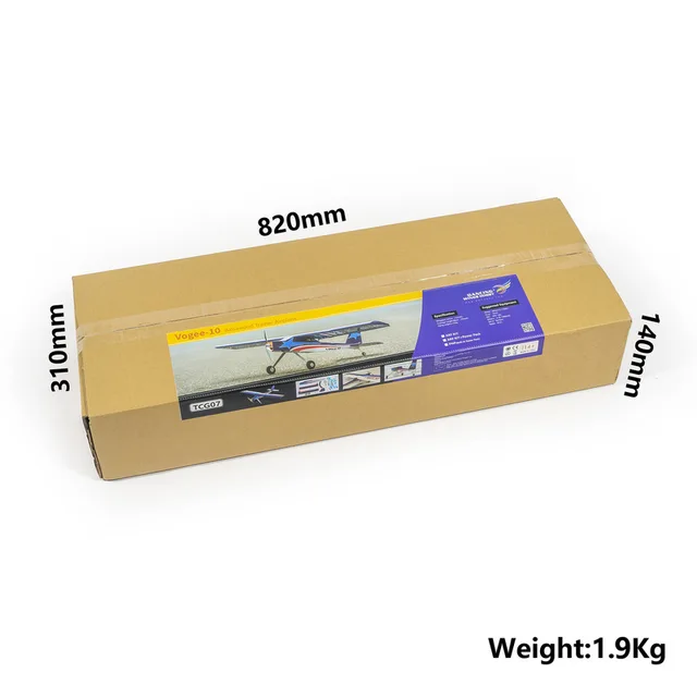 Dwhobby Electric Remote-Controlled Aircraft Rc Fixed-Wing Model Aircraft 1m Wingspan Light Wood Practice Aircraft Arf Small Toy 4