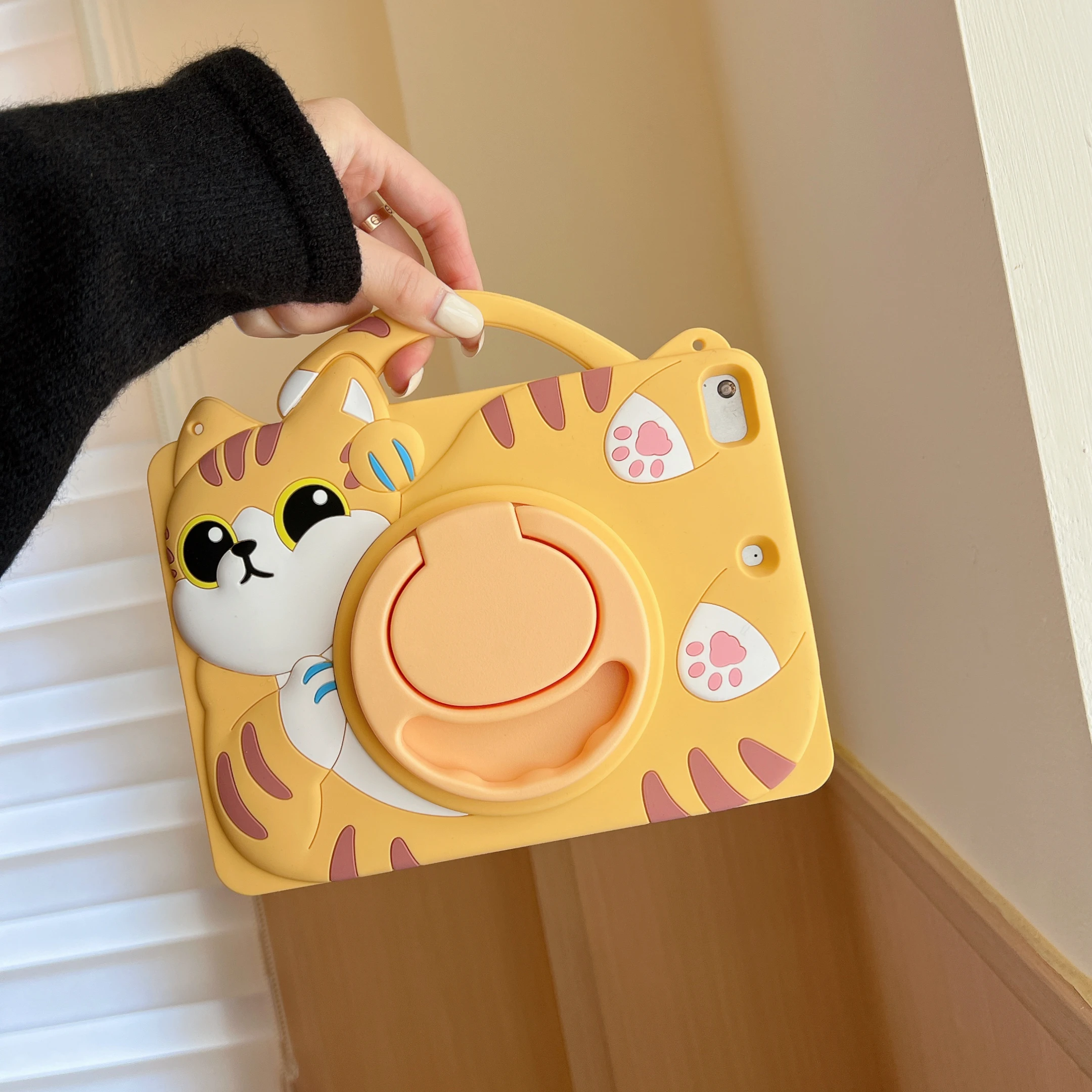 Kids Cartoon Tablet Stand Cover, Protective Case