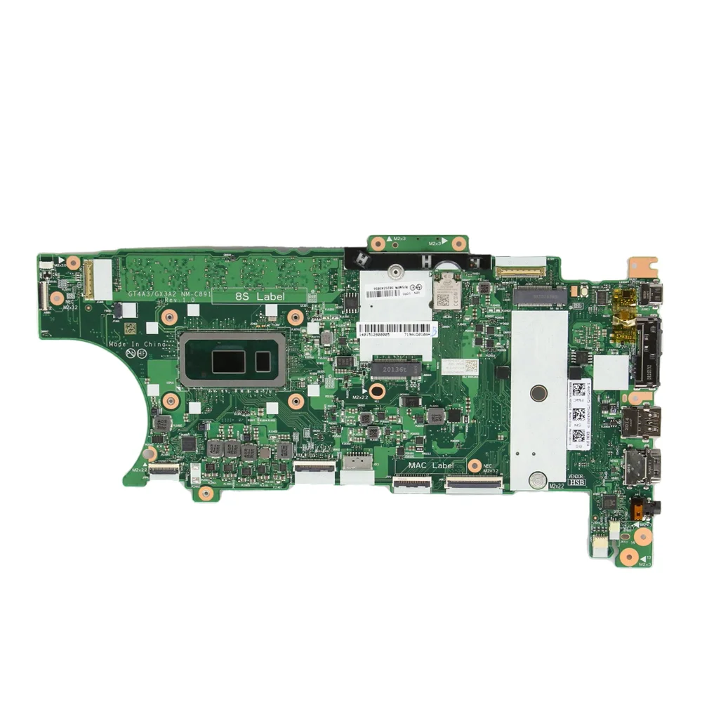 

For Lenovo Thinkpad X13 T14S Laptop Motherboard NM-C891 CPU:i5 10310U i7 10610U FRU:5B20Z45836 5B20Z45846 5B20Z45866 5B20Z45856