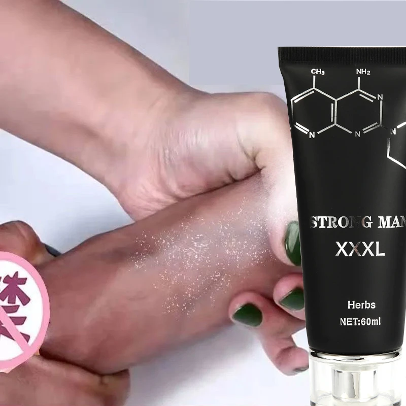 60ml Strong Man Cream Enlargement Gel Enlarge Grow Thicker Stronger