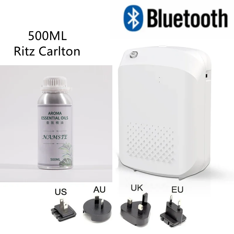 thumbnail image 1 of Nuevo Set Difusor de Aroma 100ML Perfumes Aceite Esencial 1000m³ Ambientadores Bluetooth Hogar Inteligente Fragancia Eléctrica Oasis Aromático, 1 of 5