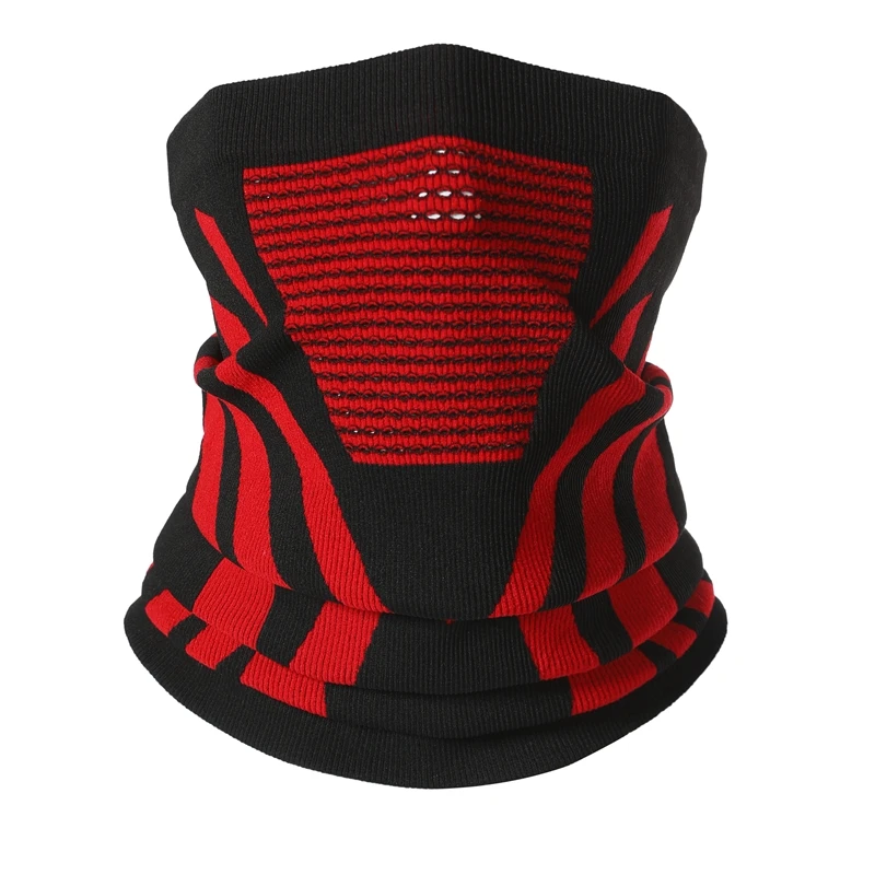 New Face Bandana Mask Cover Neck Warmer Bicycle Cycling Scarf Hiking Breathable Mask Winter Outdoor Windproof Thickened Mask Bib 3