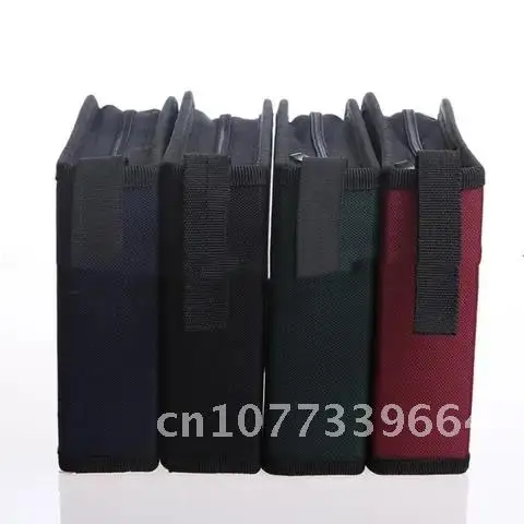 디스크 케이스 팩 DVD 옥스포드 핸드백, 대용량 Cd 거치대 보관 가방 패키지, 지퍼 클로저 카드 랙 정리, 40 개