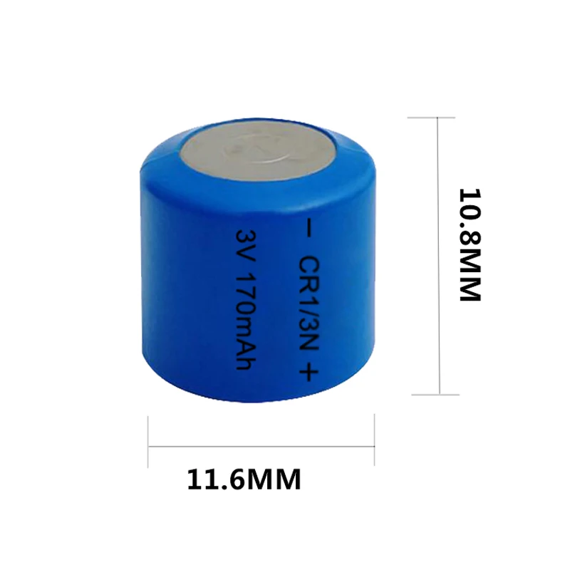 1-10PCS 3V CR1/3N 170mAh Celle della batteria al litio 3V CR-1/3N CR13N M6 M7 DL-1/3N CR1/3N Batteria ad alta corrente ad alta scarica - immagine 4