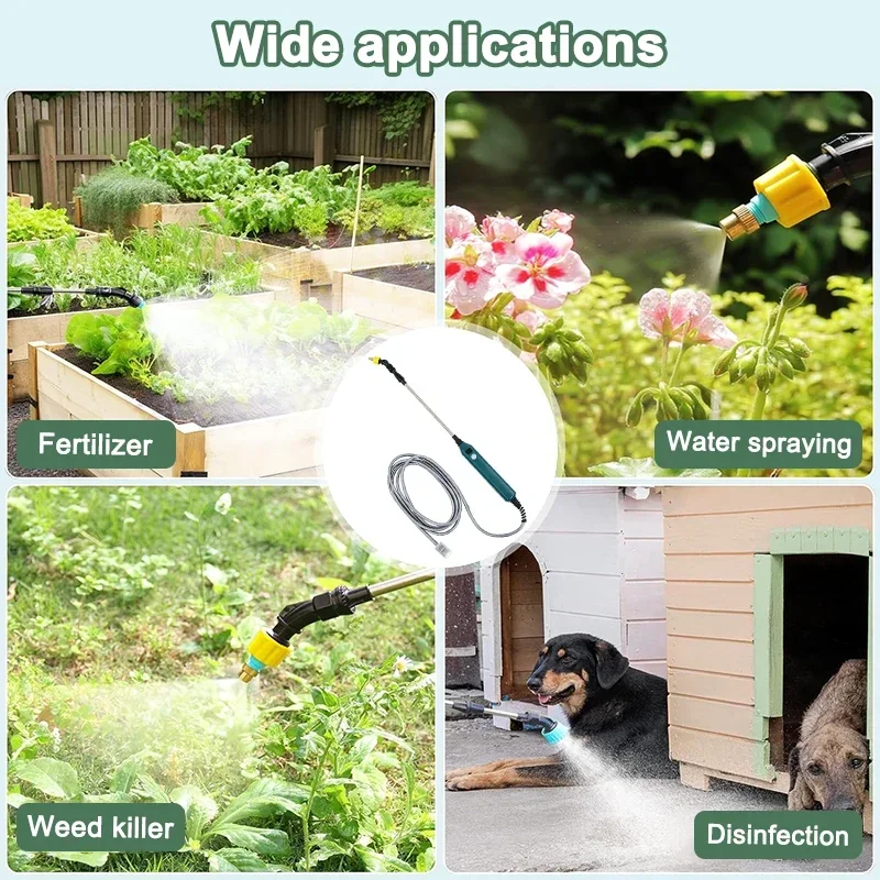 Garden Sprayer with Nozzles