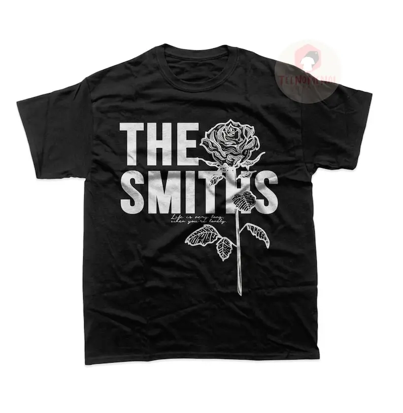 

Футболка унисекс The Smiths-графическая футболка с музыкальной группой-постер для рок-музыки в подарок