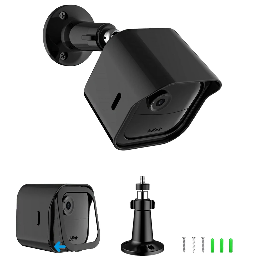 Supporto Per Fotocamera Da Parete Per Blink Outdoor Camera 4Th Gen Holder Copertura Resistente Alle Intemperie 360 Gradi Regolabile Per Blink Camera 4