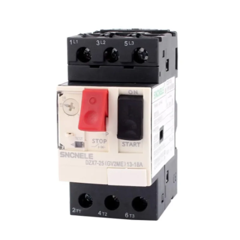 

DZX7-25/GV2-ME 9-14A 18A 25A 32A 10A 6A 3P Pole Thermal Magnetic Motor Protection Circuit Breaker MPCB