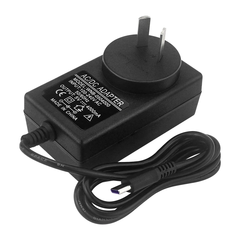 Carregador 5V 4A, Fonte de Alimentação USB