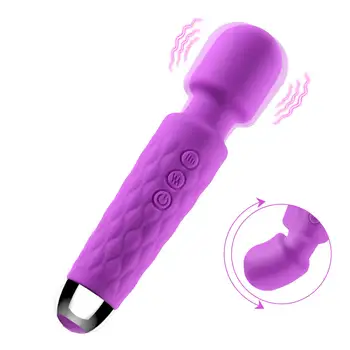 10 Modes G spot Clitoris Vibrator Stimulator Adult Supplies for Women Powerful Clit Massager AV Magic-Wand Female Erotic Sex Toy
