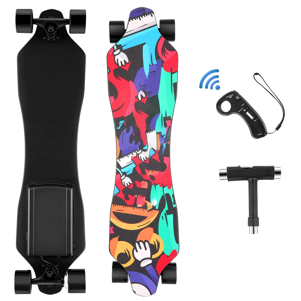 Electric Skateboard with Remote 350W Powerful Motor