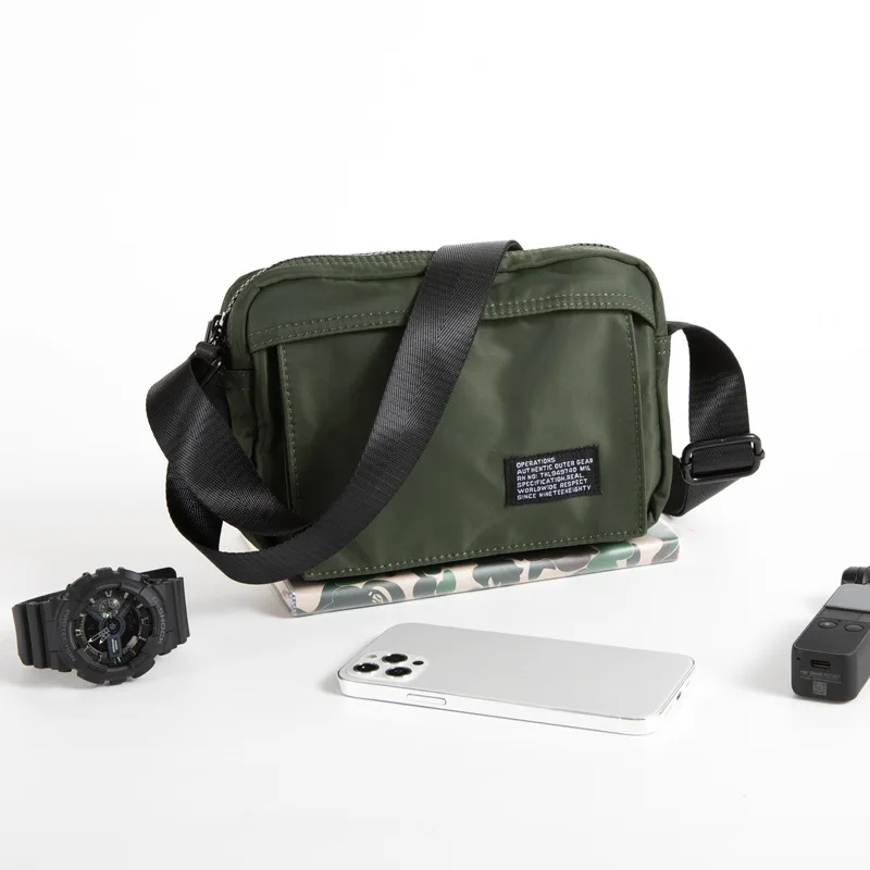 [Fashion] Nylon Shoulder Bag Female Small Bag Fashion Students Simple Single Shoulder Fashion Phone Bags